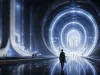 进入数字空间时代未来入口视觉